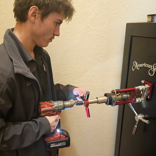 Brady's Locksmith opened a safe for a customer 