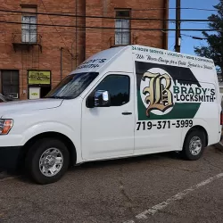 Brady's Locksmith Mobile Locksmith Van